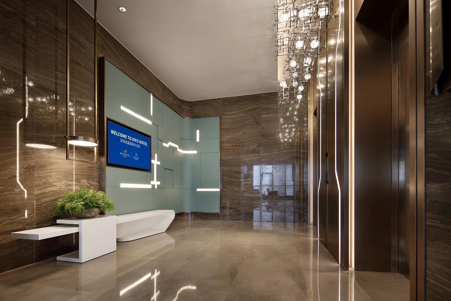 Shenzhen Futian Difu Hotel Huaqiangbei Branch Exterior foto