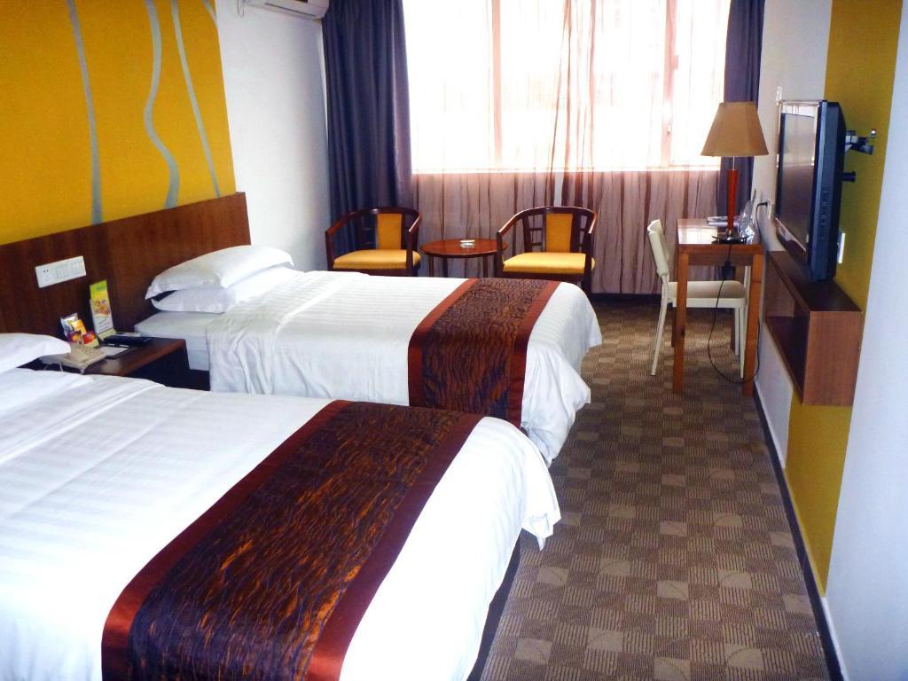 Shenzhen Futian Difu Hotel Huaqiangbei Branch Habitación foto